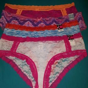 NWT hipster panty lot