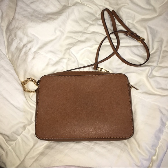 Michael Kors jet set cross body bag in "luggage" - Picture 2 of 4