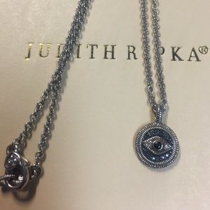 Judith Ripka "Lucky" Evil Eye Necklace