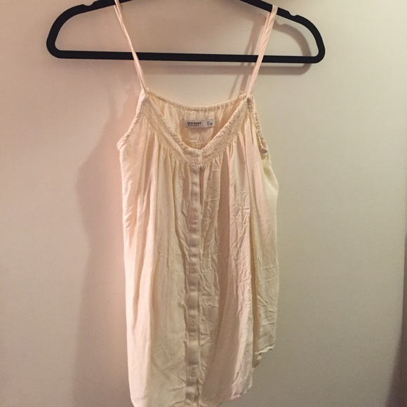 Flowy Tank Cream Colored