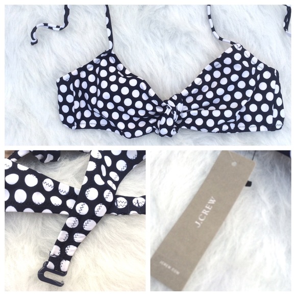 •J. Crew• bandeau tie bikini top - Picture 2 of 4