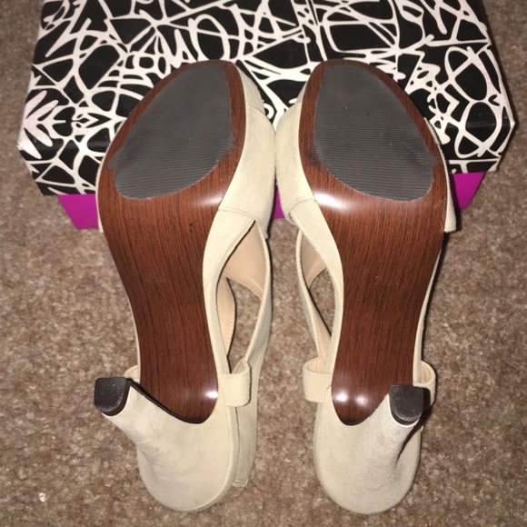 Diane von Furstenburg Zia heel in Fawn Suede - Picture 4 of 4