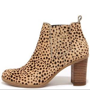 Dr. Scholl's London bootie in leopard