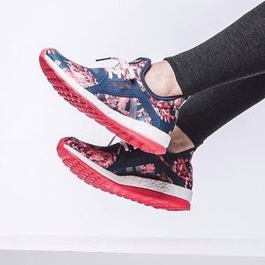 Adidas Pure Boost X Floral Running Shoes