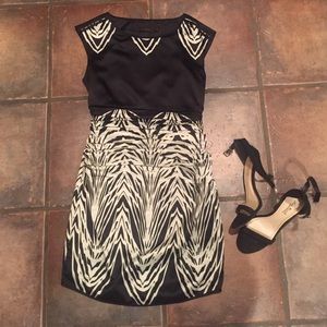 Black and White Dress