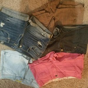Bundle of 5 shorts size 10,11