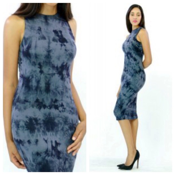 Tie Dye Midi Dress