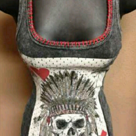 Sexy Vocal Harley Davidson tank tunic