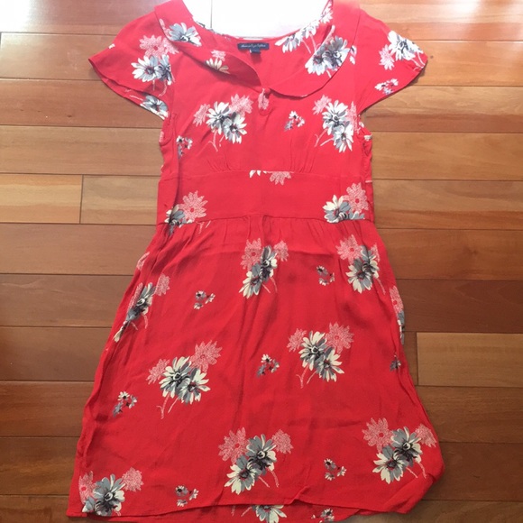 Red American Eagle dress