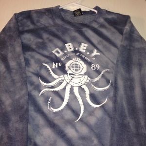 Obey Denizens Blue Sweater