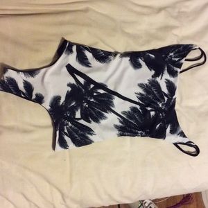 Palm tree one piece