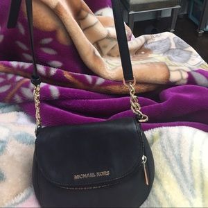 Black Michael Kors side purse