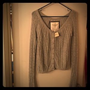 Abercrombie & Fitch Button up sweater/cardigan!