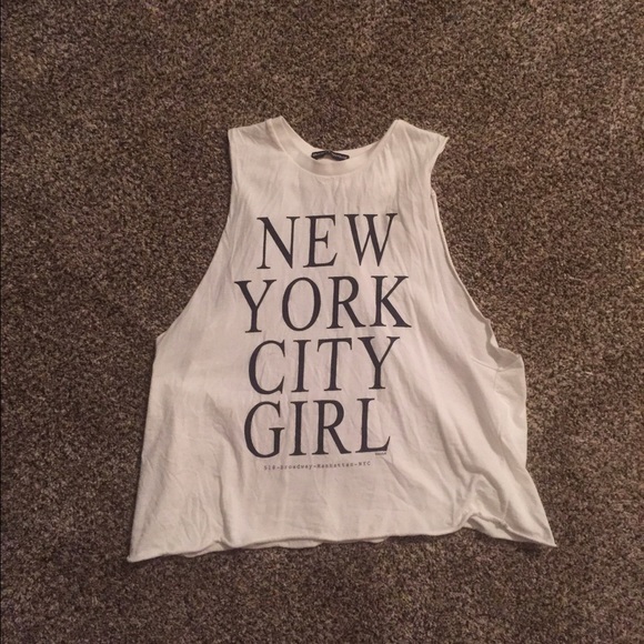 brandy New York girl tank