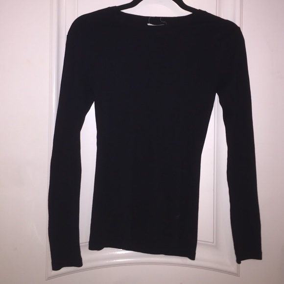 Black long sleeve shirt