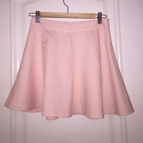 Light pink skirt