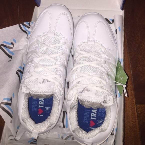 White cheer shoes