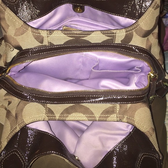 Beautiful Brown Coach Bag - Picture 2 of 4