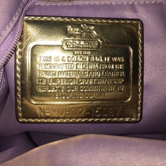 Beautiful Brown Coach Bag - Picture 3 of 4