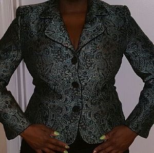 Brocade blazer