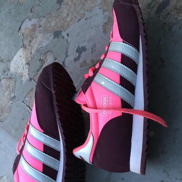 Pink adidas