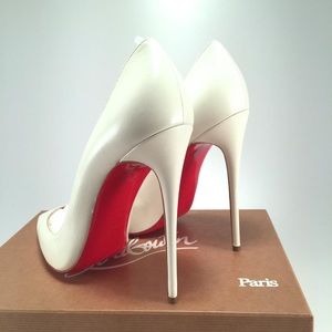 SOLD! Christian Louboutin "So Kate" pumps "Neige"
