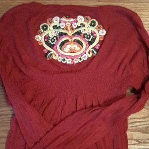 Mod cloth style Tunic sweater