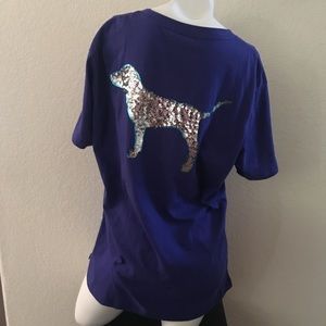 VS Pink t-shirt. NWT M