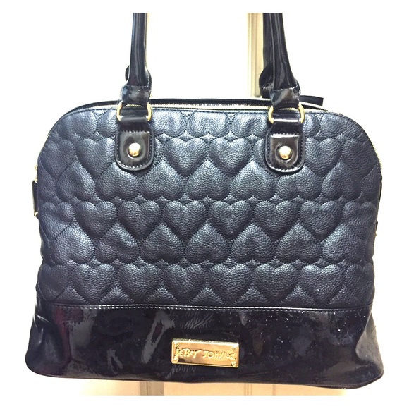 Betsey Johnson black purse