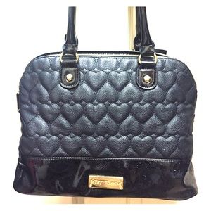 Betsey Johnson black purse