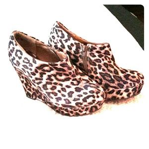 Madden Girl Cheetah Print Wedge