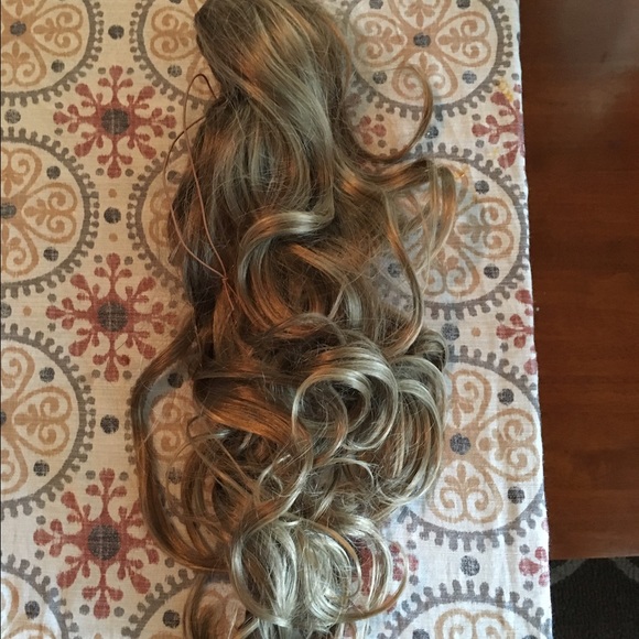 Synthetic hair extensions