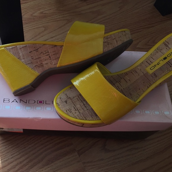 Brand new in Box- Bandolino sandals/wedges
