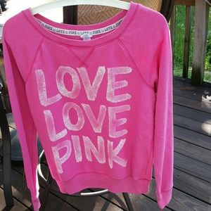 Victorias Secret PINK crew neck sweatshirt