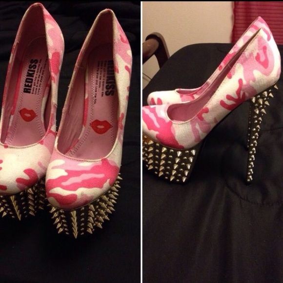 Spiked stilettos
