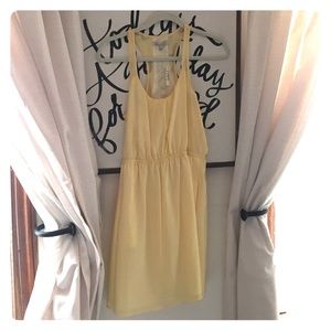 Madewell silk racerback day dress NWT