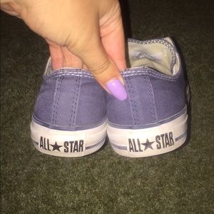 Navy converse sneakers