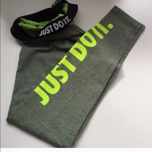 Nike leggings "just do it"