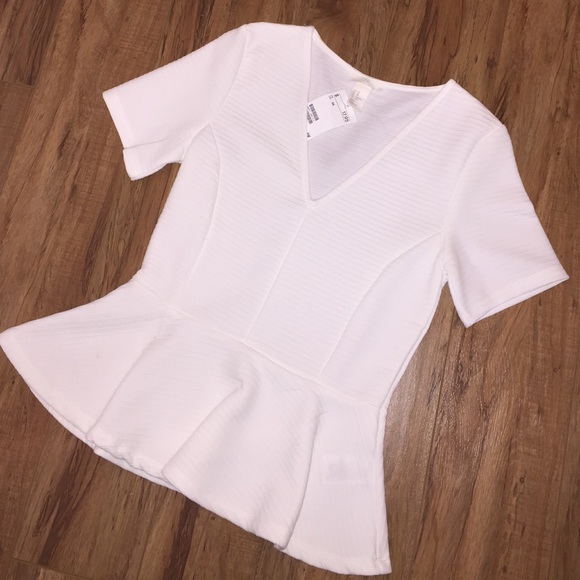 H&M Peplum Top