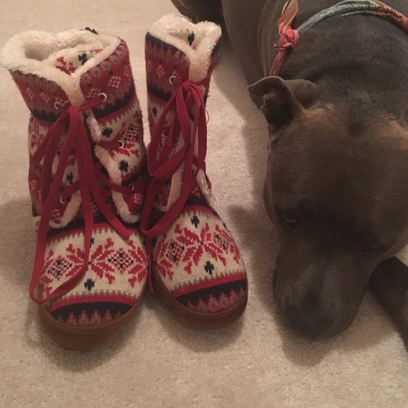 Fur lined House-Shoe Boots