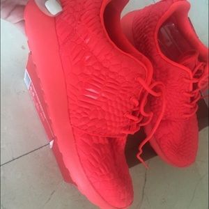 Nike roshe crimson red!