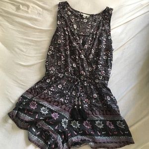 American eagle floral romper