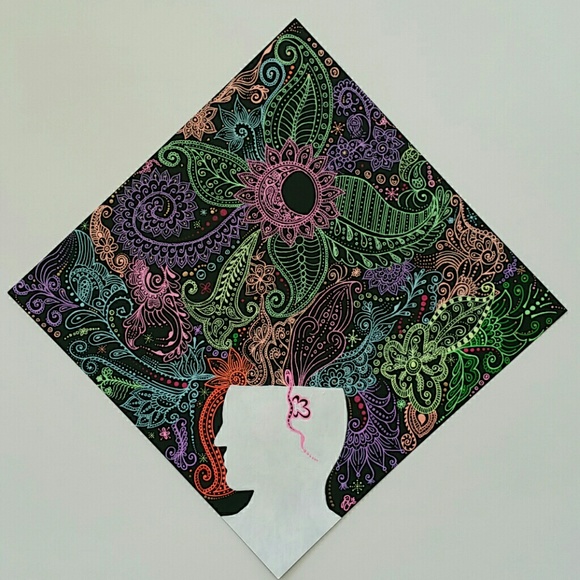 Hand drawn art. Beautiful thoughta