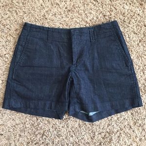 GAP // dark denim shorts
