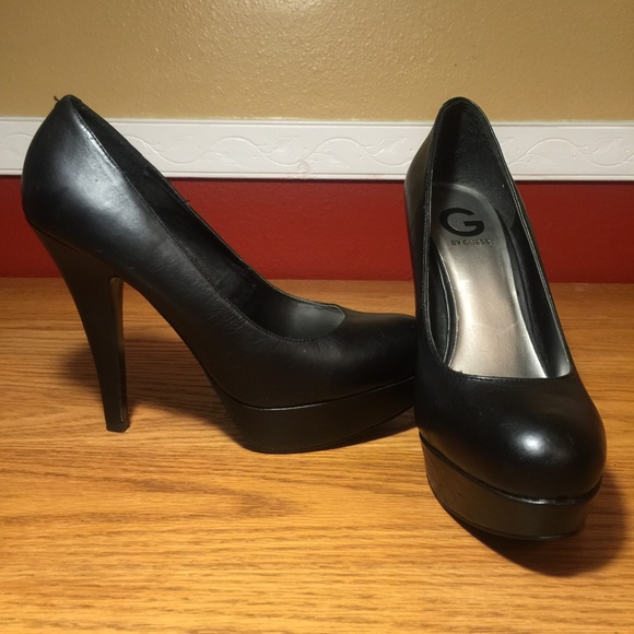 Sexy Black Patent Heels from G by Guess! SZ 9!