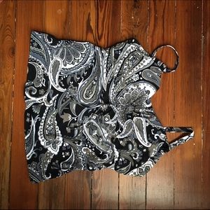 Lands End tankini top 10DDD