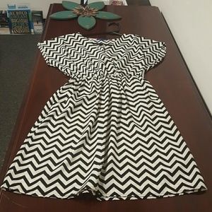 Boutique Dress. Black and white.