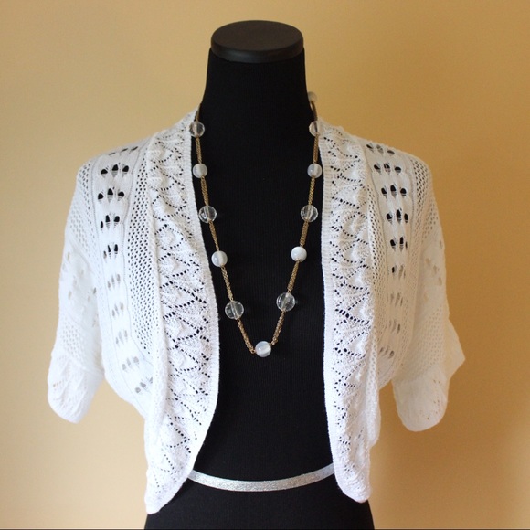 Cozy White Shrug
