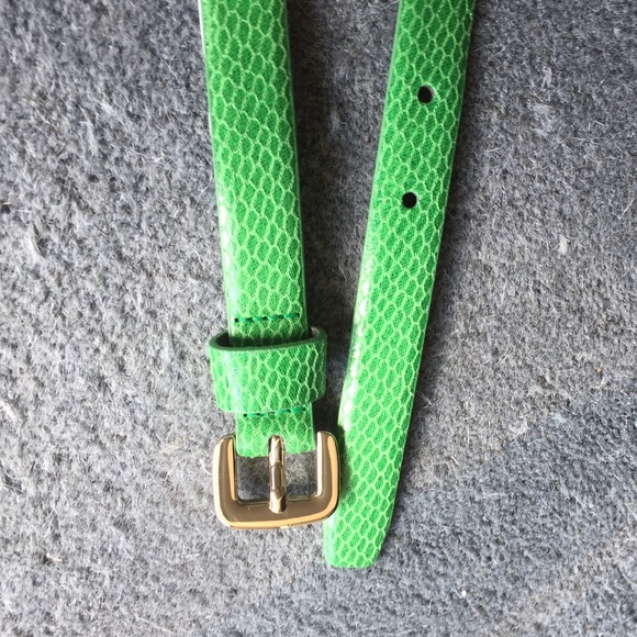 Banana Republic skinny green belt