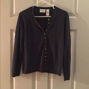 Liz Claiborne Button Sweater